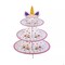 3 Tier 15" tall Unicorn Top Cardboard Cupcake Stand Wedding Dessert Holder Set